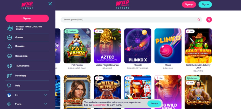 wildfortune Gameplay