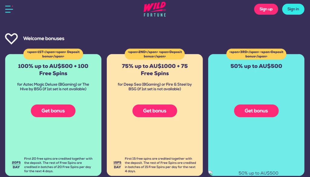 wildfortune Gameplay